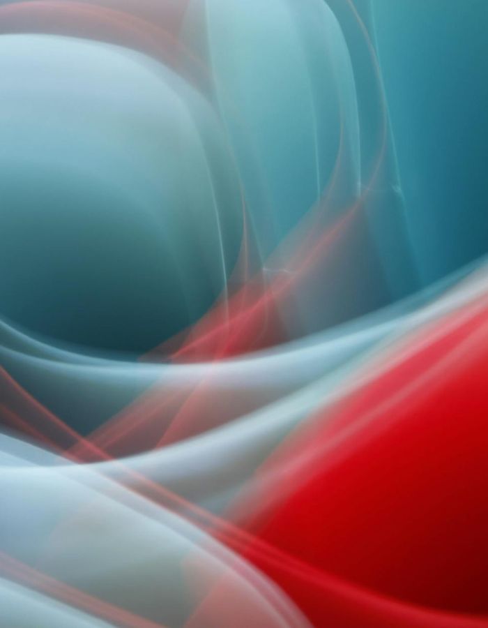 Abstract shapes representing balance and energy flow
